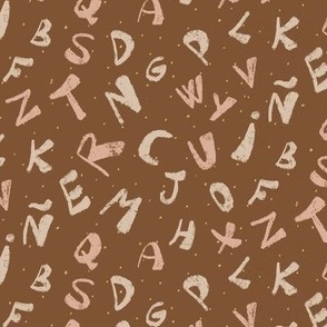 Alphabet Adventure: A Playful Pattern of Letters and Characters