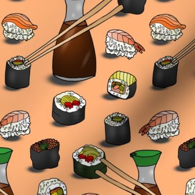 Never-Ending Sushi (Salmon)