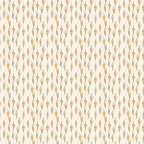 Endless Carrots | orange and cream | 3 | Easter Rabbit collection