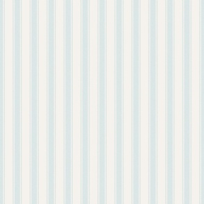 Classic Ticking Stripe - Baby Blue - Large Scale