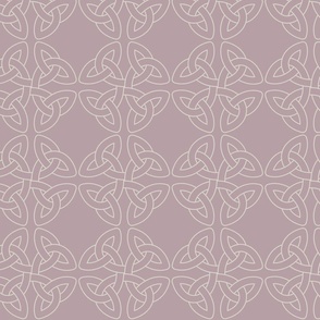 Celtic Knot Symbol Dusty Pink