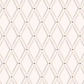 simplicity diamond geometric/warm beige/medium