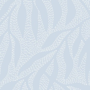 minimal branches/soft blue/large