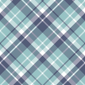 medium plaid / blue