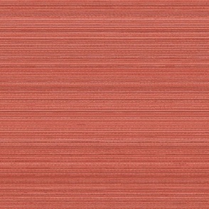Natural Hemp Horizontal Grasscloth Texture Benjamin Moore _Rosy Peach Red Pink Orange B55E4F Subtle Modern Abstract Geometric