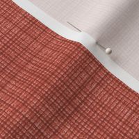 Natural Hemp Checks Grasscloth Texture Benjamin Moore _Rosy Peach Red Pink Orange B55E4F Subtle Modern Abstract Geometric