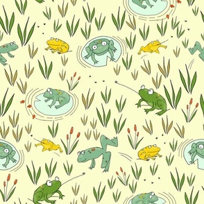 Frogs in a Bog II