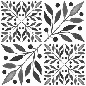 Nature Inspired Design in Black and White