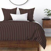 Deep Burgundy Striped Pattern // Medium Scale // Elegant Regency Style Design