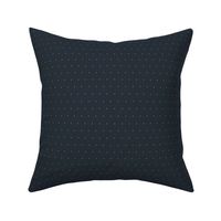 Classic Polka Dot // Small Scale // Navy Blue and Burnt Orange Minimalist Design with Simple Motifs