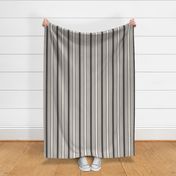 Neutral Regency Stripe // Large Scale // A Timeless Classic Bold Design