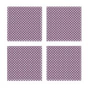 Vintage Violet Polka Dots