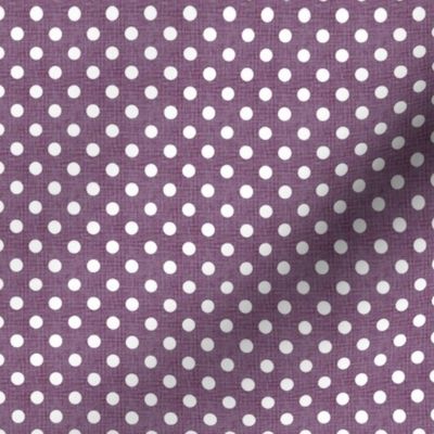 Vintage Violet Polka Dots