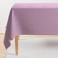 Vintage Violet Polka Dots