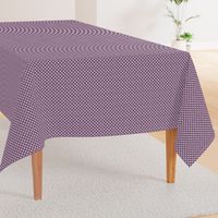 Vintage Violet Polka Dots