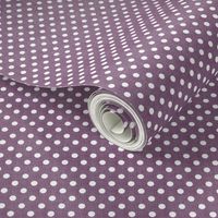 Vintage Violet Polka Dots