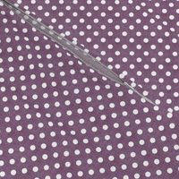 Vintage Violet Polka Dots