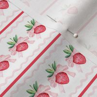 Preppy Watercolor Strawberries