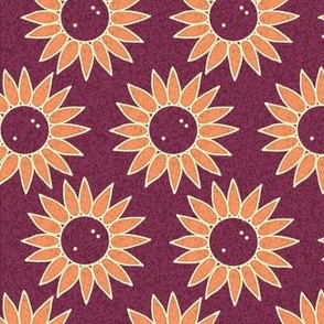 Boho Sunflower Violet