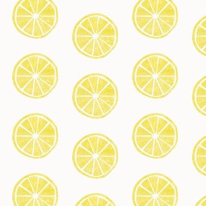 Lemon slices - large