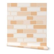 bricks in tan colors doubled 2gd