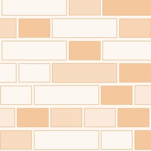 bricks in tan colors doubled 2gd