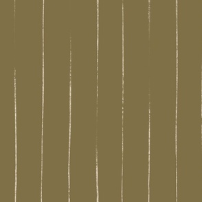 Abstract Stripes: Minimalistic Earth Tone Lines in Olive Green and White