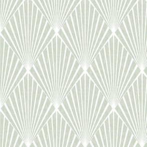 Art Deco - Sage Green texture - Medium