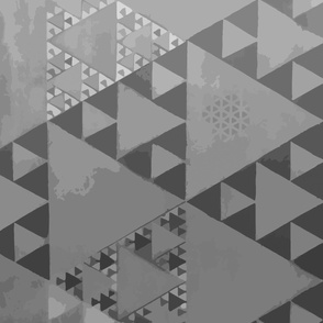 Greyscale Triangles for wallpaper
