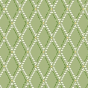 simplicity diamond geometric/spring green/medium