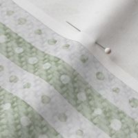 Delicate French Ticking with Woven Texture - pistachio green 