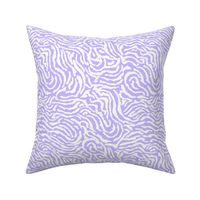 Boho Beach Ocean Swirl Lavender by Jac Slade