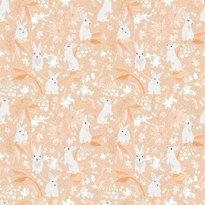 Easter Bunnies Coral_Small