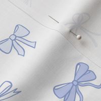 Cute, minimal blue bows 