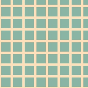 Retro-tennis-grid-vintage-beige-lines-on-soft-industrial-blue-XL-jumbo