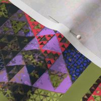 Sierpinski in Spray Paint: quiltmaker edition