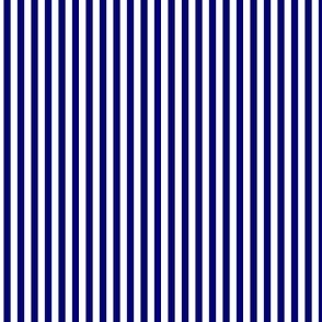 Tiny Blue and White stripes
