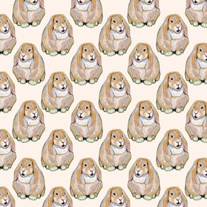 Bunnies Pattern Spoonflower