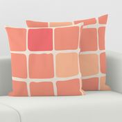 Quirky Tiles - Warm Sunset - Extra Large