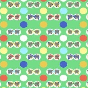 Small Green Fruity Sunglasses