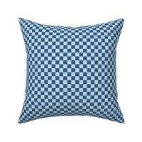 1/2” Classic Checkers, Baby Blue and Navy
