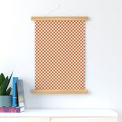 1/2” Classic Checkers, Pink and  Mustard