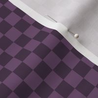 1/2” Plum Purple Checkers