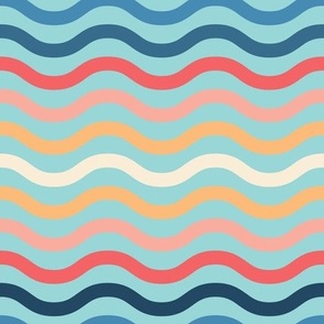 color waves - medium size-2024