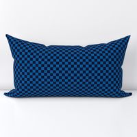 1/2” Classic Checkers, Blue and Navy