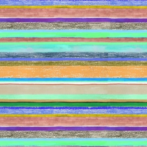 Rainbow stripe: sea