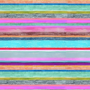 Rainbow stripes: ocean