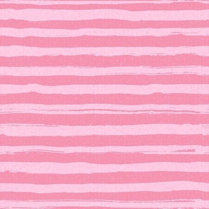 Spring Pinks Brushed on Stripes