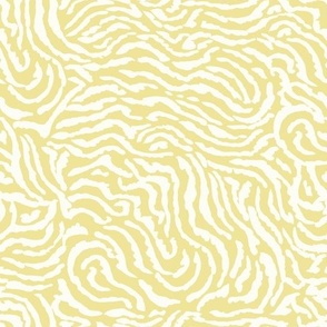 Boho Beach Ocean Swirl Lemon by Jac Slade