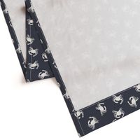 Cute-Crab_Medium_Outer Space Navy Blue-Cream_Hufton-Studio